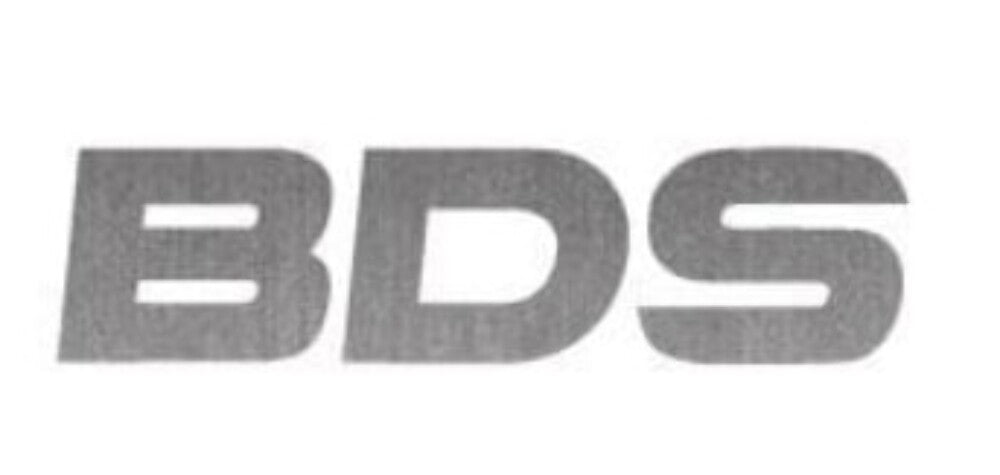 BDS Suspension Decal Sticker Silver 10x3 Die cut (each) MADE IN US