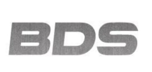 BDS Suspension Decal Sticker Silver 10x3 Die cut (each) MADE IN US