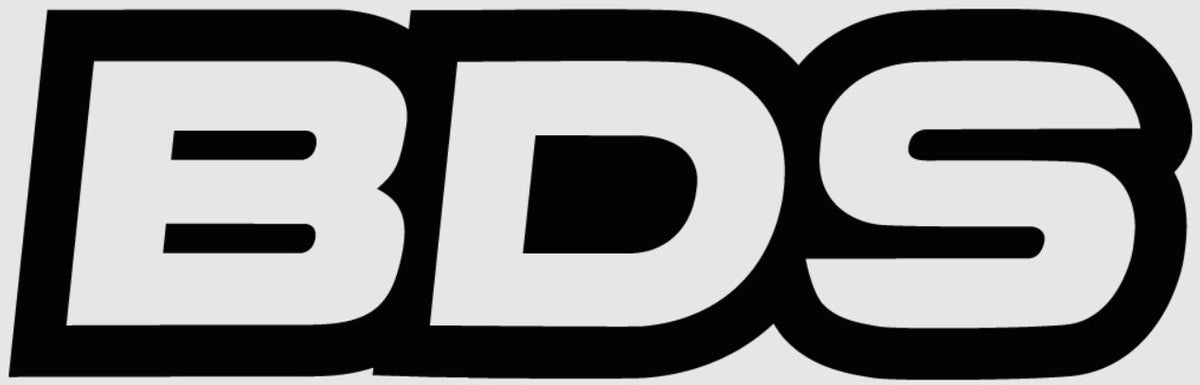 BDS Decal Sticker Black 10x3 Die Cut Each Made In US 230020