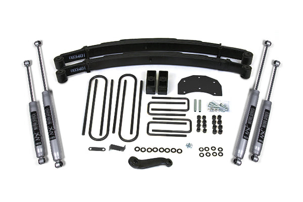 BDS 4 Inch Lift Kit, Fits Ford F350 Monobeam 80-96 4WD 308H