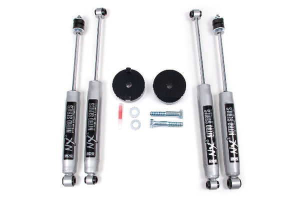 BDS 1 Inch Leveling Kit Coil Spacer, Fits Ford F250/F350 Super Duty 05-16 4WD 325H