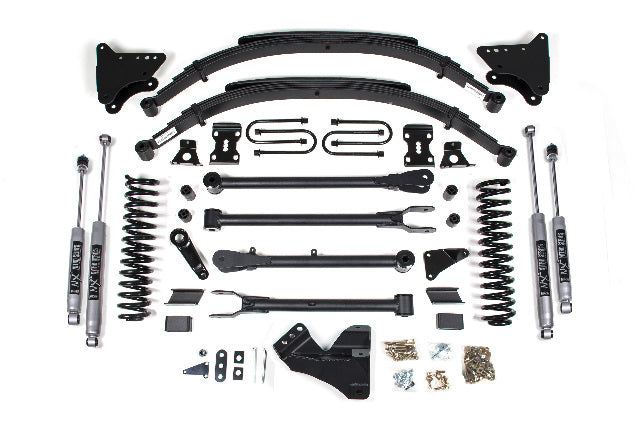 BDS 4 Inch Lift Kit W/ 4-Link, Fits Ford F250/F350 Super Duty 05-07 4WD Gas 332H