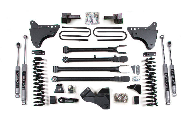 BDS 6 Inch Lift Kit w/ 4-Link Fits Ford F250/F350 Super Duty (05-07) 4WD Diesel