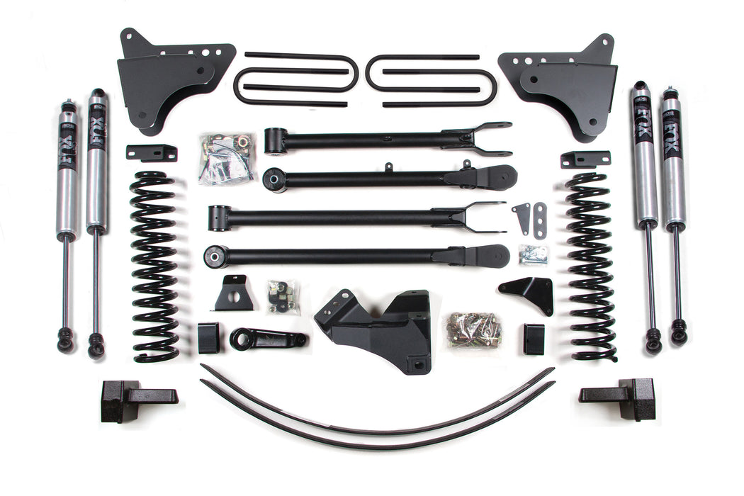 BDS BDS356FS 6 Inch Lift Kit w/ 4-Link Ford F250/F350 Super Duty (05-07) 4WD Diesel