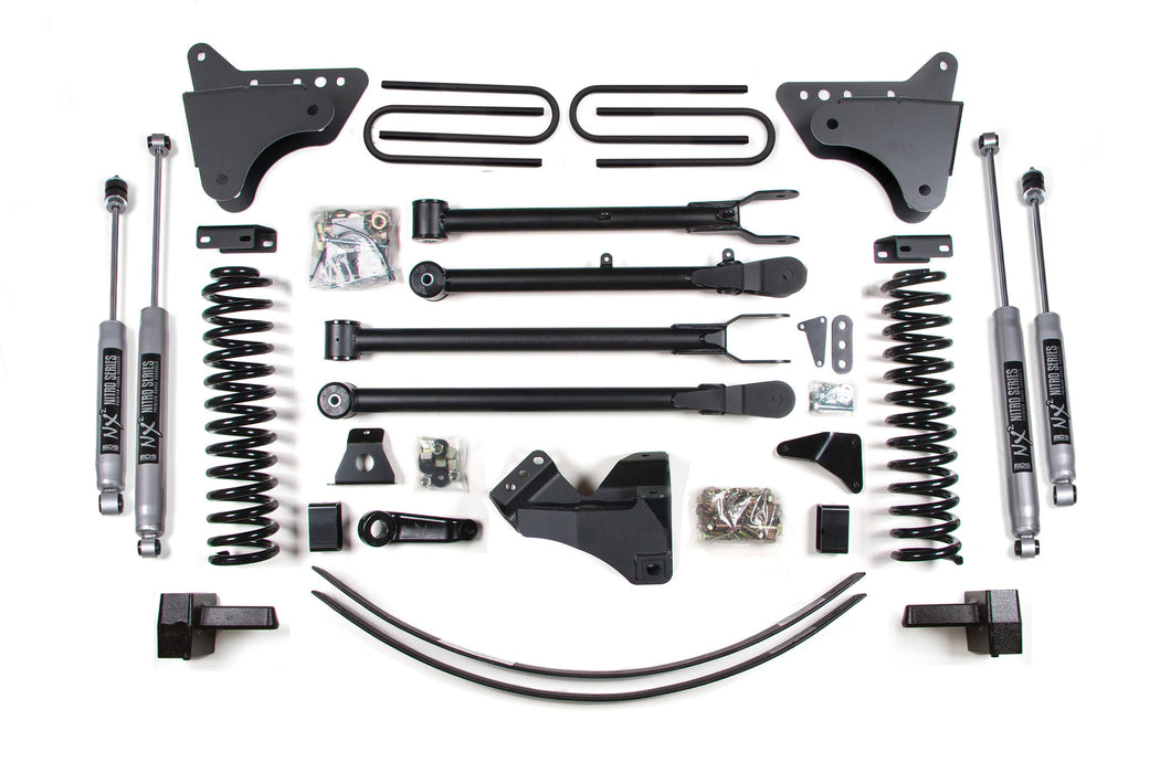 BDS BDS339H 6 Inch Lift Kit w/ 4-Link - Ford F250/F350 Super Duty (05-07) 4WD - Gas