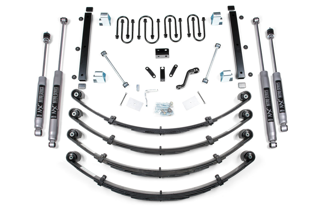 BDS BDS409H 3.5 Inch Lift Kit compatible with Jeep Wrangler YJ (87-95)