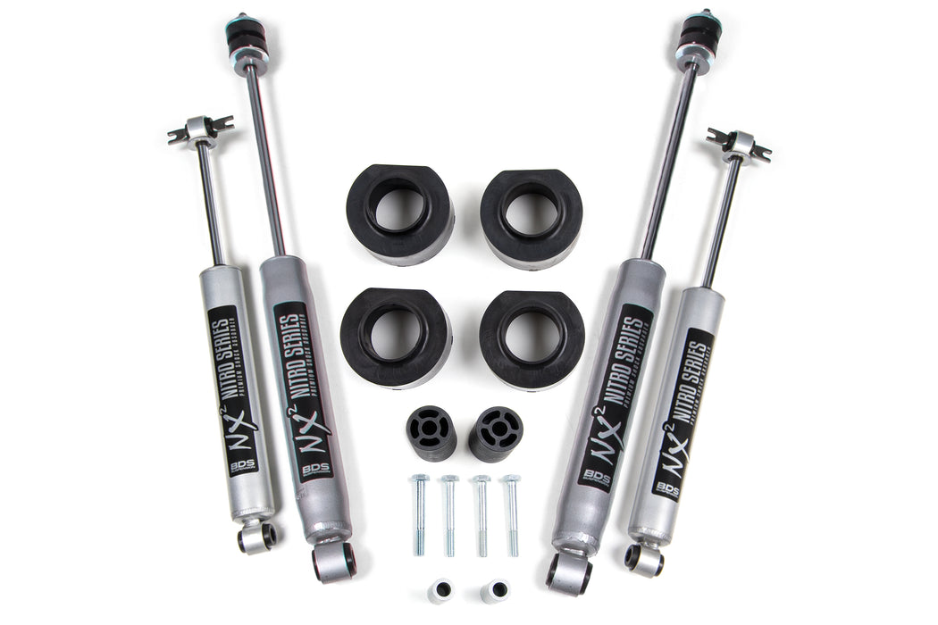 BDS BDS416FS 1.75 Inch Lift Kit compatible with Jeep Wrangler TJ/LJ (97-06)