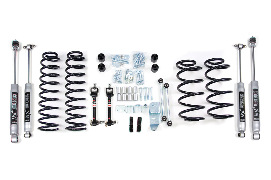 BDS BDS424H 3 Inch Lift Kit - Jeep Wrangler TJ - Rubicon (03-06)