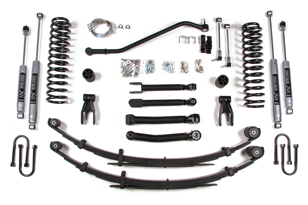 BDS BDS434H 4.5 Inch Lift Kit compatible with Jeep Cherokee XJ (84-01)