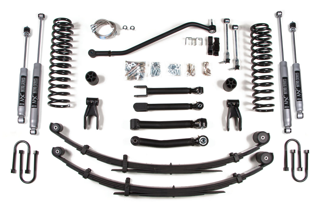 BDS BDS434H 4.5 Inch Lift Kit - Jeep Cherokee XJ (84-01)
