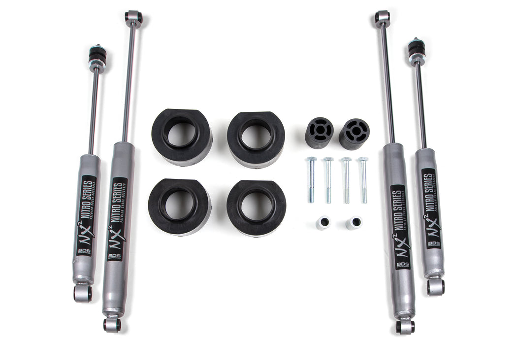 BDS BDS444H 1.75 Inch Lift Kit compatible with Jeep Grand Cherokee ZJ (93-98)