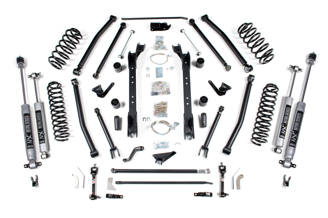 BDS BDS467H 6.5 inch long arm lift kit compatible with Jeep Wrangler TJ and TJ Rubicon 1997-2006