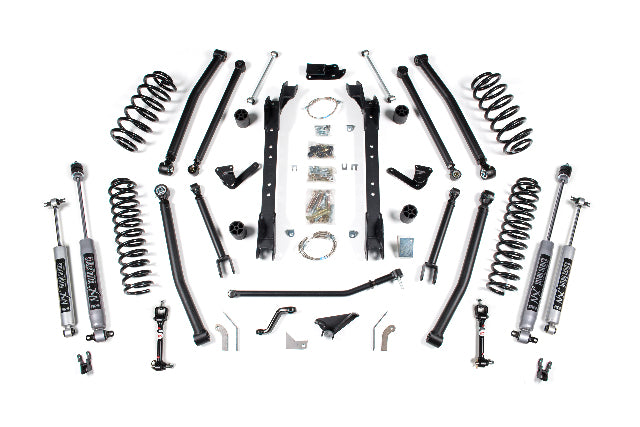 BDS BDS477FS 4.5 Inch Lift Kit Long Arm Conversion compatible with Jeep Wrangler TJ (97-06)