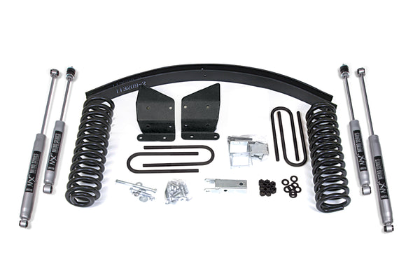 BDS 4 Inch Lift Kit, Fits Ford F100/F150 73-76 4WD 370H