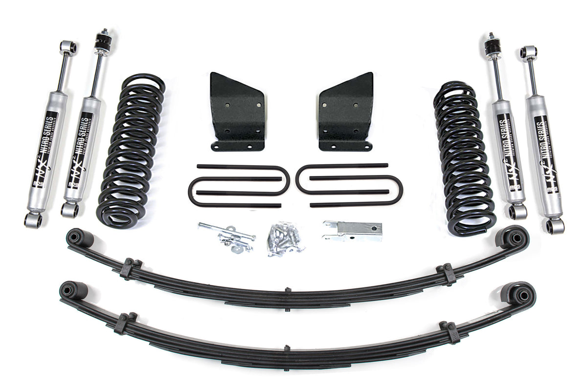 BDS 4 Inch Lift Kit, Fits Ford F100/F150 73-76 4WD 374H