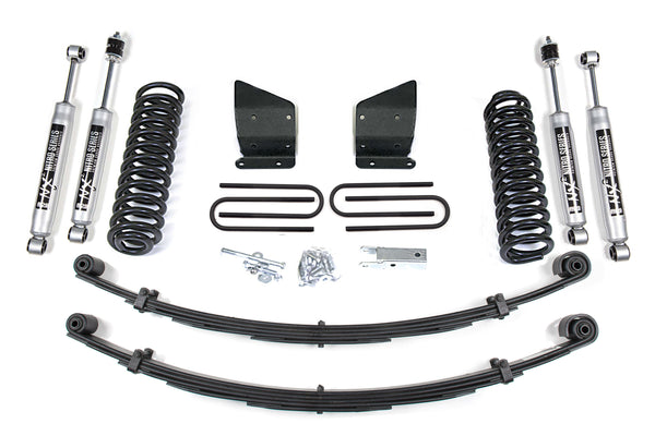BDS 4 Inch Lift Kit, Fits Ford F100/F150 73-76 4WD 374H
