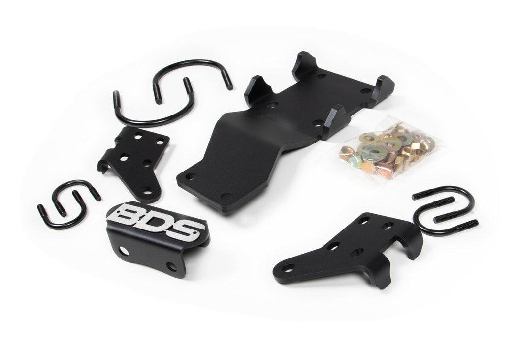 BDS BDS55380 2017-2024 Ford Super Duty - Dual Steering Stabilizer Mount Kit