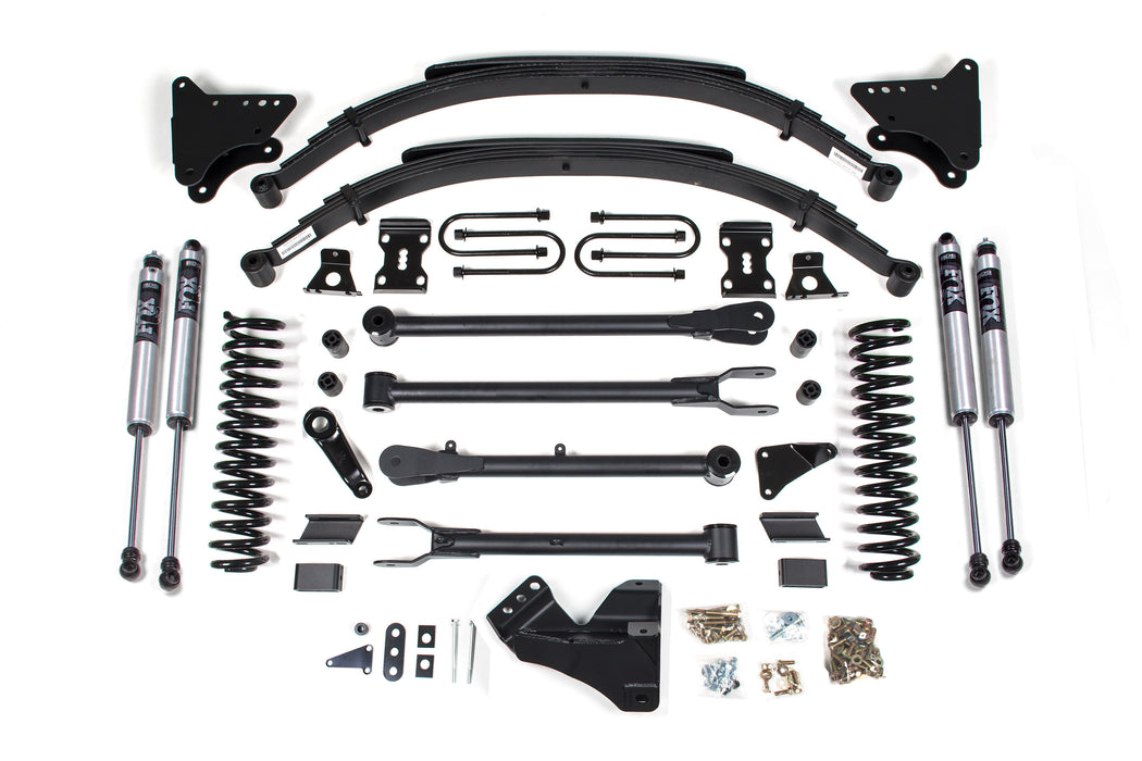 BDS BDS557FS 4 Inch Lift Kit w/ 4-Link Ford F250/F350 Super Duty (08-10) 4WD Gas