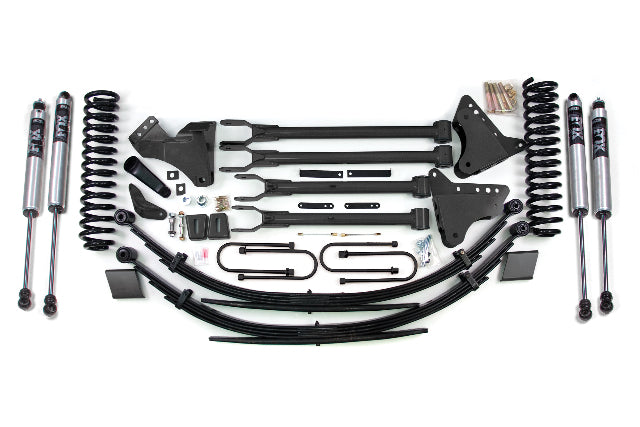 BDS 8 Inch Lift Kit W/ 4-Link, Fits Ford F250/F350 Super Duty 08-10 4WD Diesel 567FS