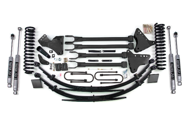 BDS 8 Inch Lift Kit W/ 4-Link, Fits Ford F250/F350 Super Duty 08-10 4WD Diesel 567H