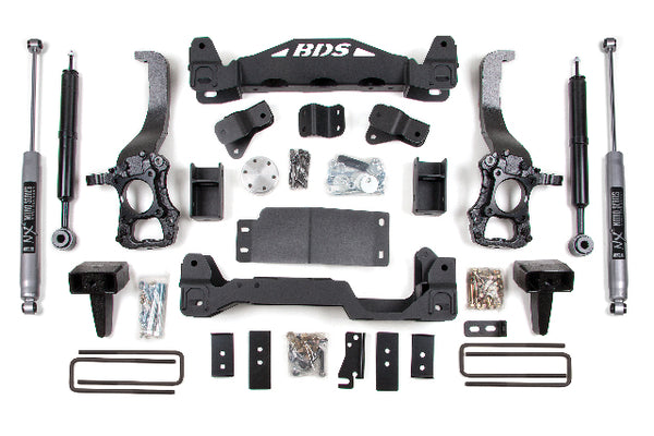 BDS 6 Inch Lift Kit, Fits Ford F150 09-13 4WD 1919H