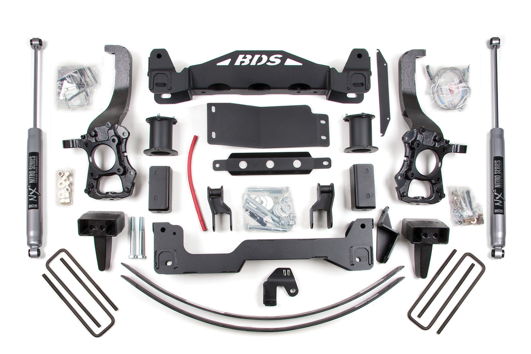 BDS BDS574H 6 Inch Lift Kit - Ford F150 (04-08) 4WD