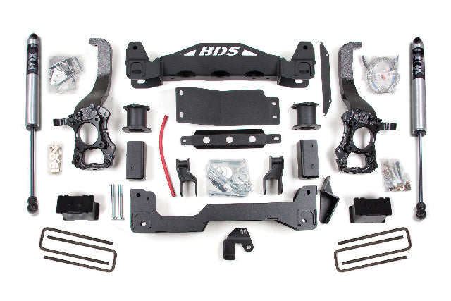 BDS 4 Inch Lift Kit, Fits Ford F150 04-08 4WD 576FS