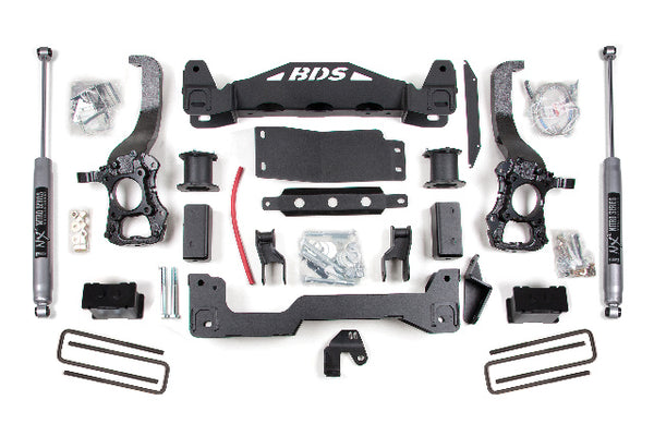 BDS 4 Inch Lift Kit, Fits Ford F150 04-08 4WD 576H
