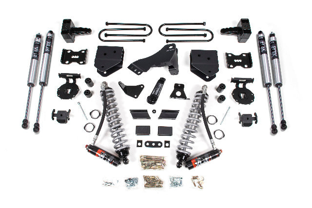 BDS 4 Inch Lift Kit 2.5 Performance Elite Coil-over Conversion, Fits Ford F250/F350 Super Duty 11-16 4WD Diesel 588FPE