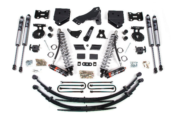 BDS 4 Inch Lift Kit 2.5 Performance Elite Coil-over Conversion, Fits Ford F250/F350 Super Duty 11-16 4WD Diesel 592FPE