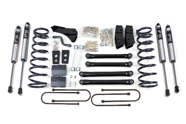 BDS 4 Inch Lift Kit, Fits Dodge RAM 2500 Power Wagon 09-13 4WD Gas 615FS