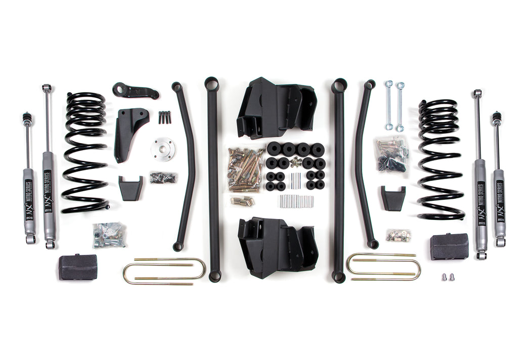 BDS BDS639H 8 Inch Lift Kit Long Arm Compatible with Dodge Ram 2500/3500 (2008) 4WD Diesel