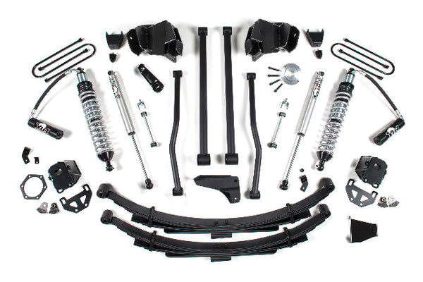 BDS 6 Inch Lift Kit Long Arm & 2.5 Coil-over Conversion, Fits Dodge RAM 2500/3500 03-07 4WD Diesel 647F