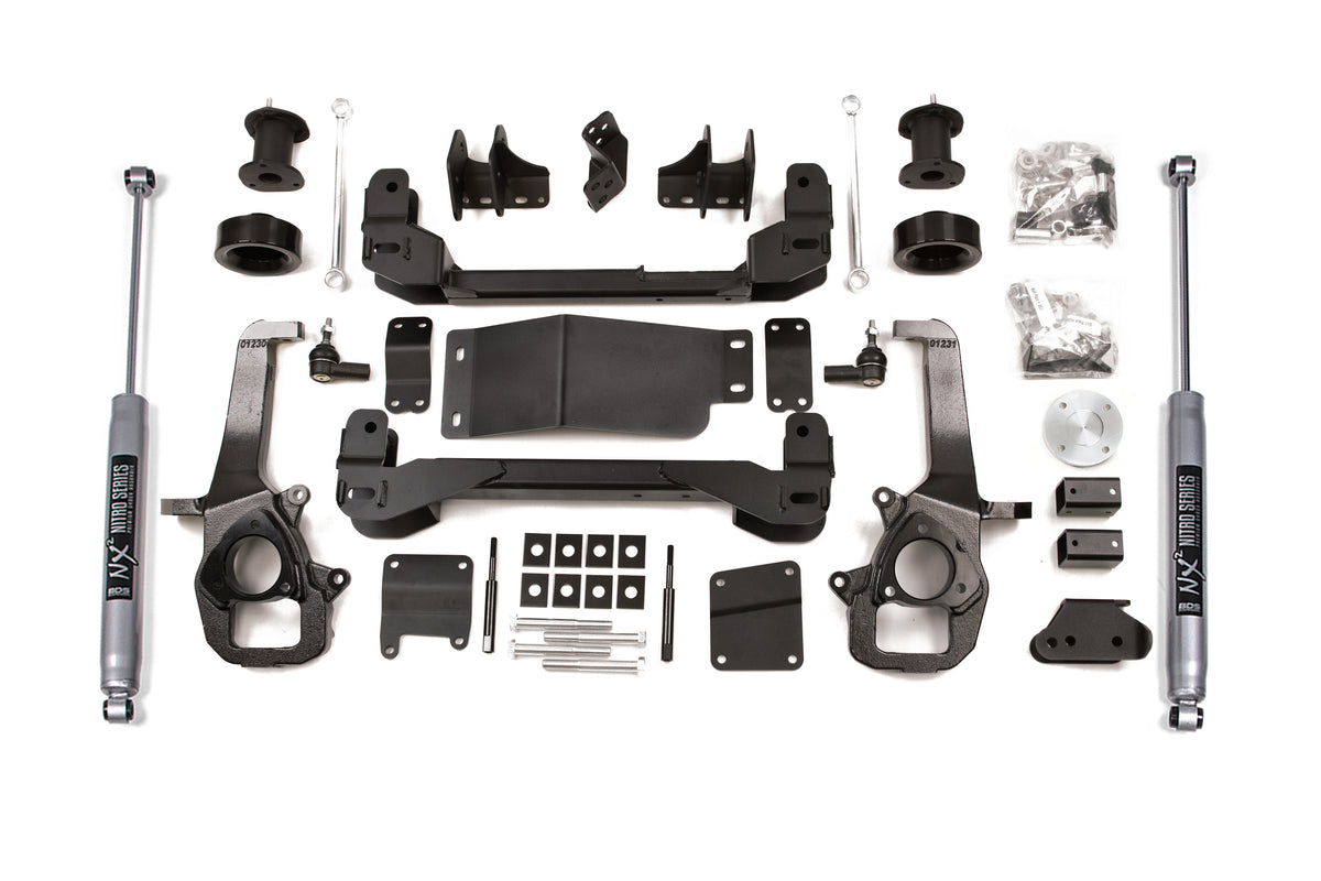 BDS 4 Inch Lift Kit, Fits Dodge RAM 1500 09-11 4WD 1750H
