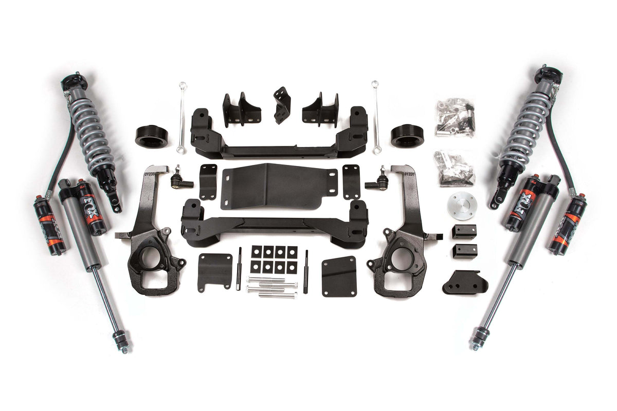 BDS 4 Inch Lift Kit FOX 2.5 Performance Elite Coil-over Fits RAM 1500 2012 4WD 664PES