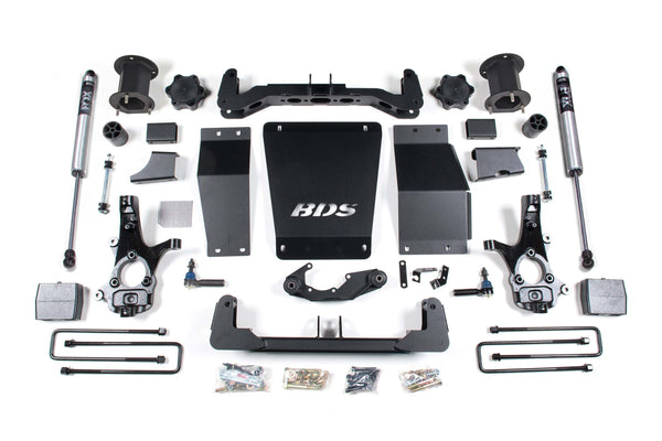 BDS 6.5 Inch Lift Kit Chevy Silverado Or GMC Sierra 1500 14-18 4WD 706FS