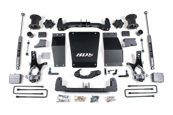 BDS 6.5 Inch Lift Kit Chevy Silverado Or GMC Sierra 1500 14-18 4WD 706H