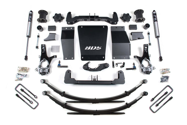 BDS 6.5 Inch Lift Kit Chevy Silverado Or GMC Sierra 1500 14-18 4WD 707FS