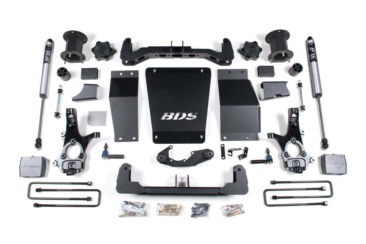 BDS 6.5 Inch Lift Kit Fits Chevy Silverado Or GMC Sierra 1500 14-18 4WD 708FS