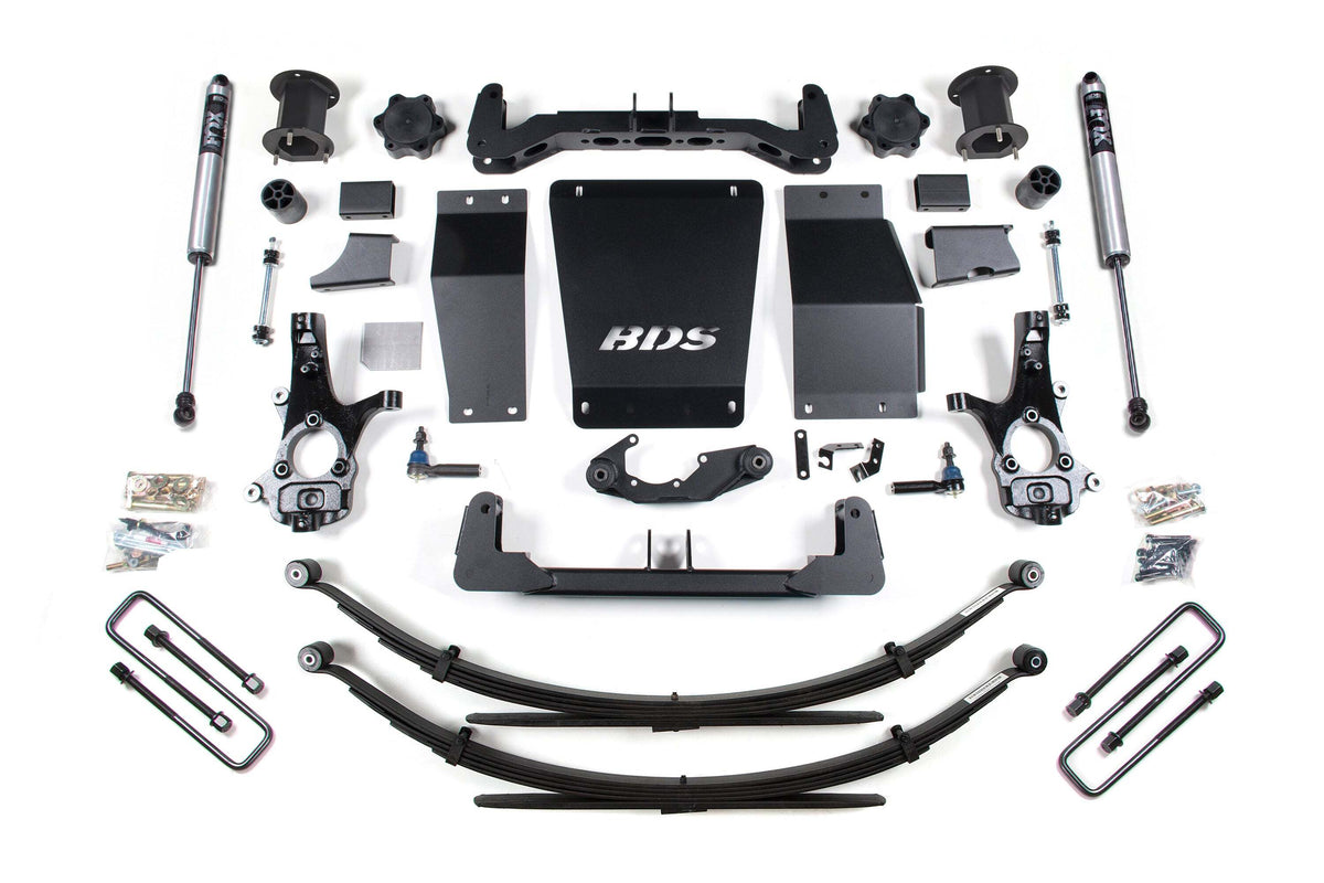 BDS 6.5 Inch Lift Kit Fits Chevy Silverado Or GMC Sierra 1500 14-18 4WD 709FS
