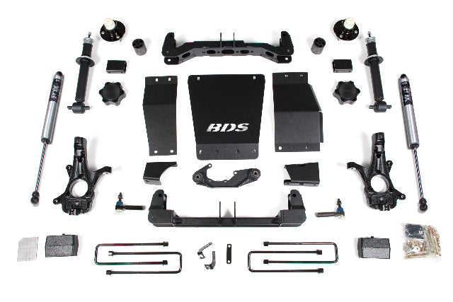 BDS 4 Inch Lift Kit Fits Chevy Silverado or Fits GMC Sierra 1500 (14-18) 4WD