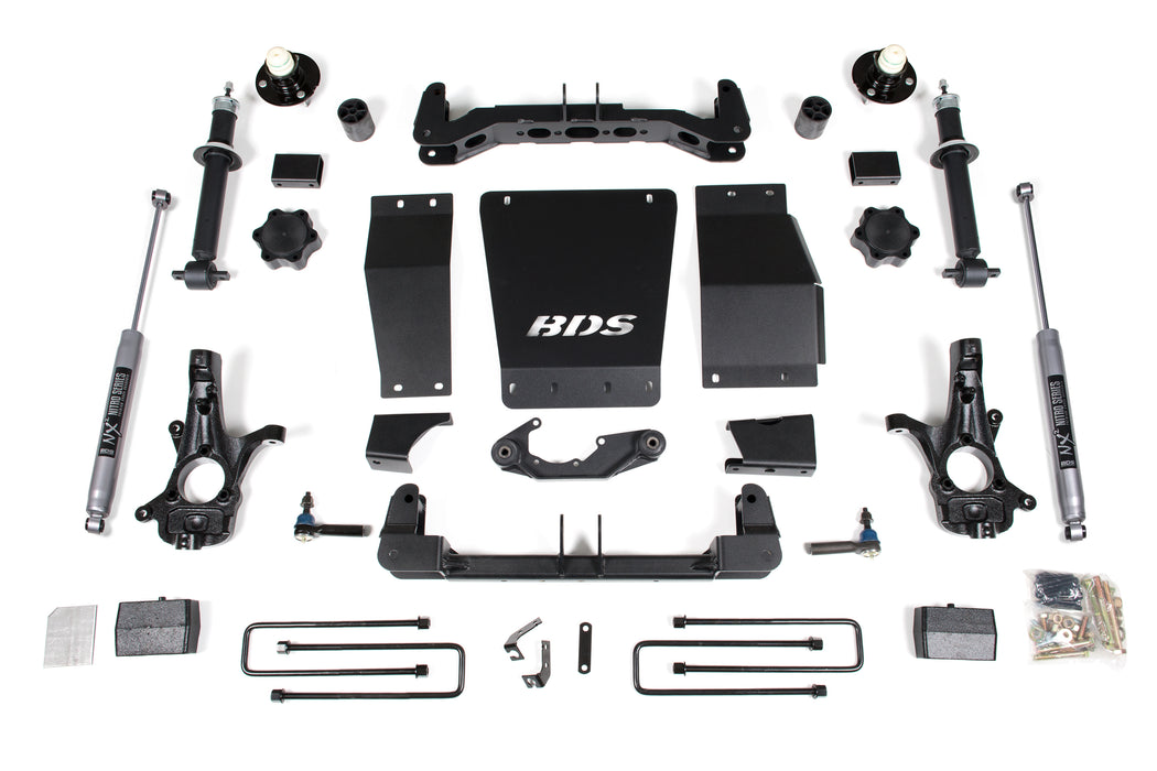 BDS BDS713H 4 Inch Lift Kit Chevy Silverado or fits gmc Sierra 1500 (14-18) 4WD