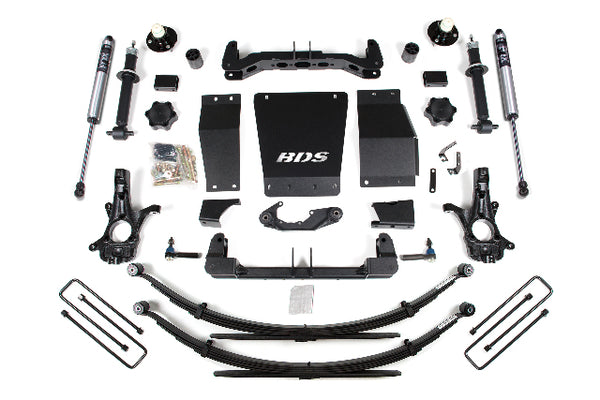 BDS 4 Inch Lift Kit, Fits Chevy Silverado Or GMC Sierra 1500 14-18 4WD 716FS