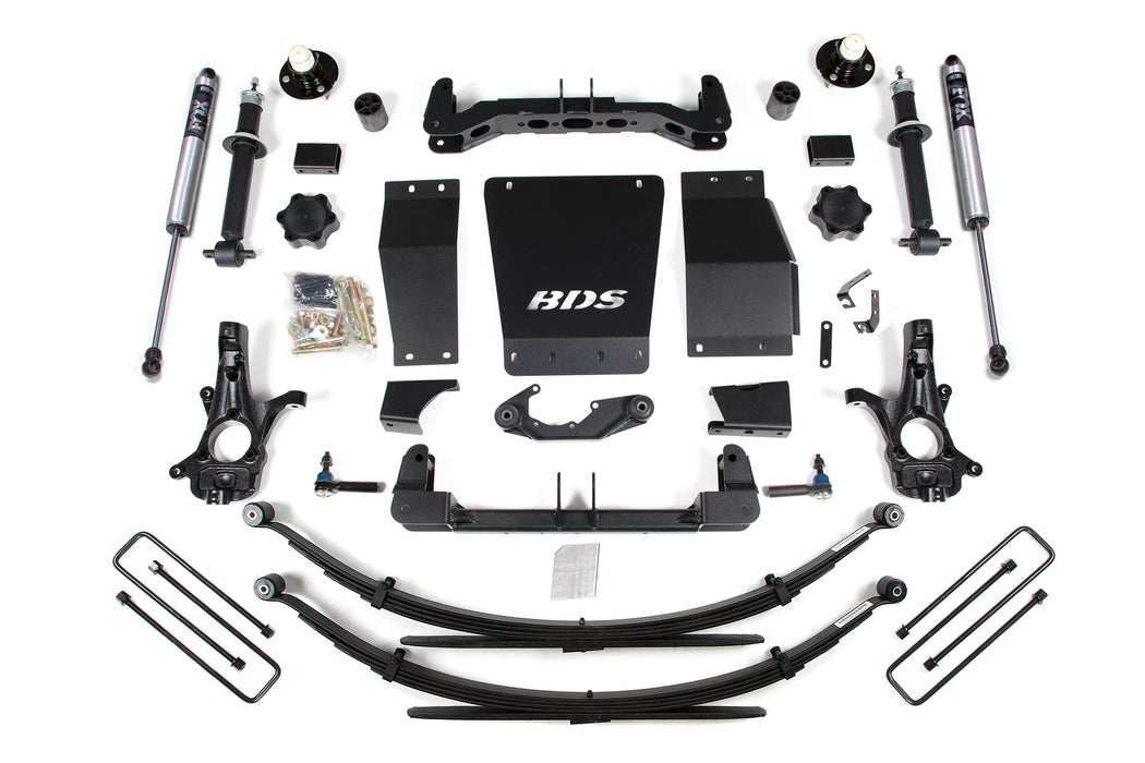 BDS BDS715FS 4 Inch Lift Kit Chevy Silverado or fits gmc Sierra 1500 (14-18) 4WD