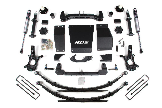 BDS 4 Inch Lift Kit, Fits Chevy Silverado Or GMC Sierra 1500 14-18 4WD 715FS