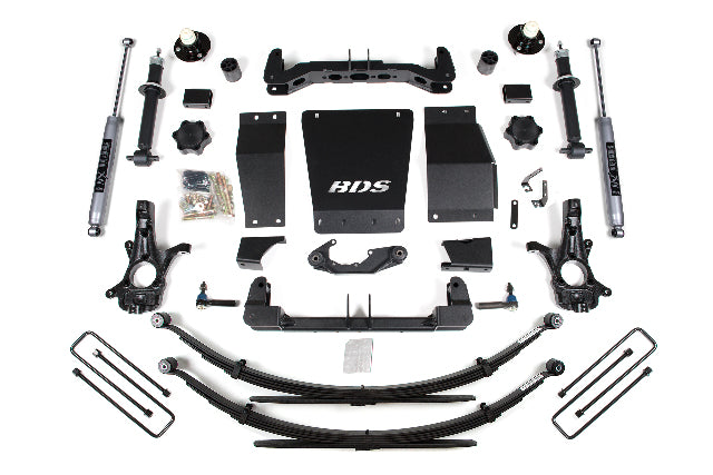 BDS 4 Inch Lift Kit, Fits Chevy Silverado Or GMC Sierra 1500 14-18 4WD 716H