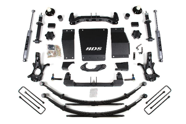 BDS 4 Inch Lift Kit, Fits Chevy Silverado Or GMC Sierra 1500 14-18 4WD 715H