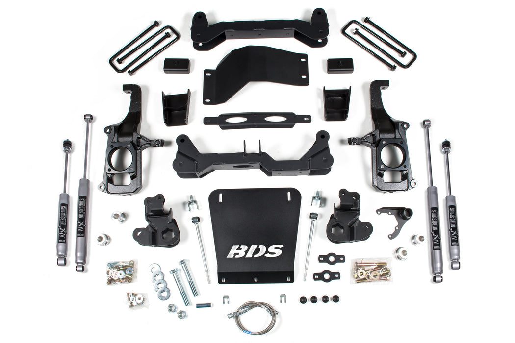 BDS BDS1819H 4.5 Inch Lift Kit - Chevy Silverado or GMC Sierra 2500HD/3500HD (11-19)
