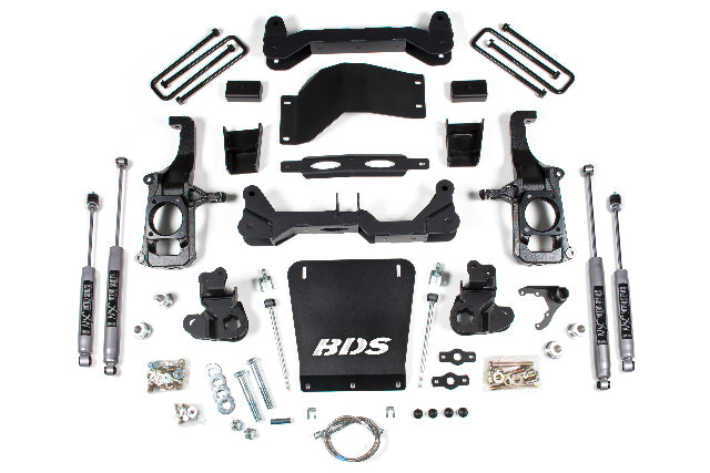 BDS 4.5 Inch Lift Kit Fits Chevy Silverado or Fits GMC Sierra 2500HD/3500HD (11-19)