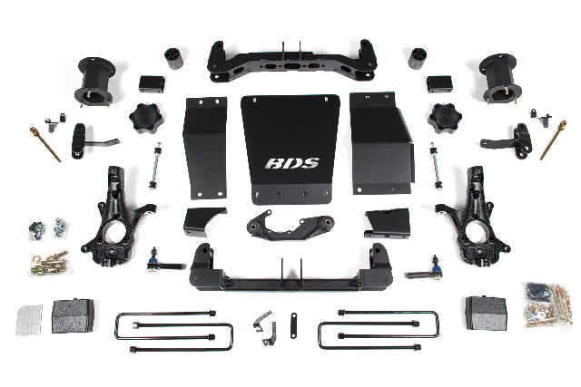 BDS 6 Inch Lift Kit, Fits GMC Sierra 1500 14-18 4WD Magneride Equipped 726H
